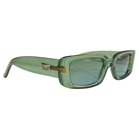 gucci clear red and green sunglasses|gucci aviator style sunglasses.